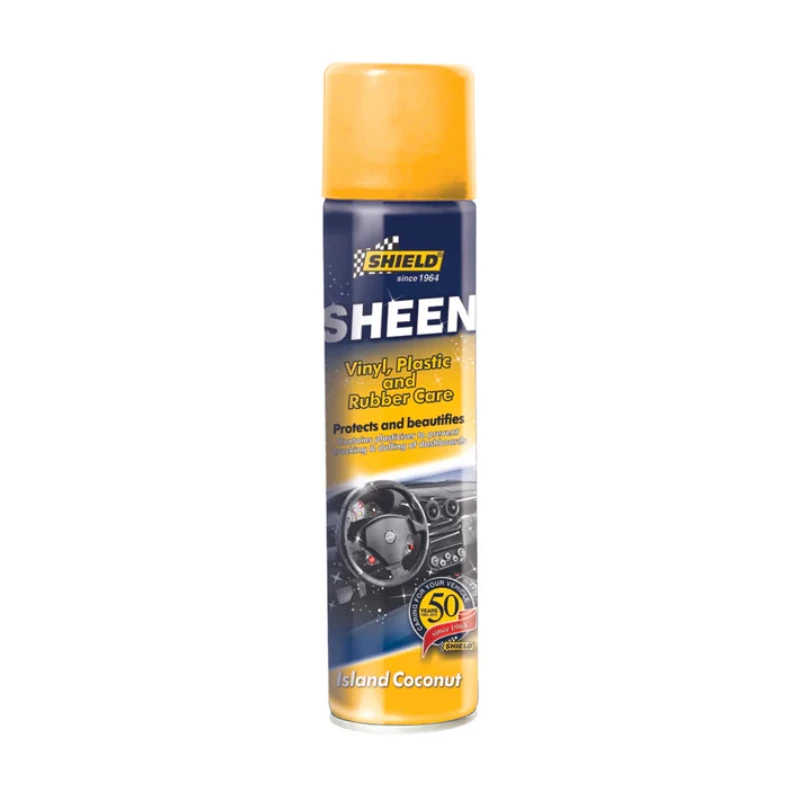 Shield-Auto Sheen Cockpit Spray Island Coconut 300ml SH240
