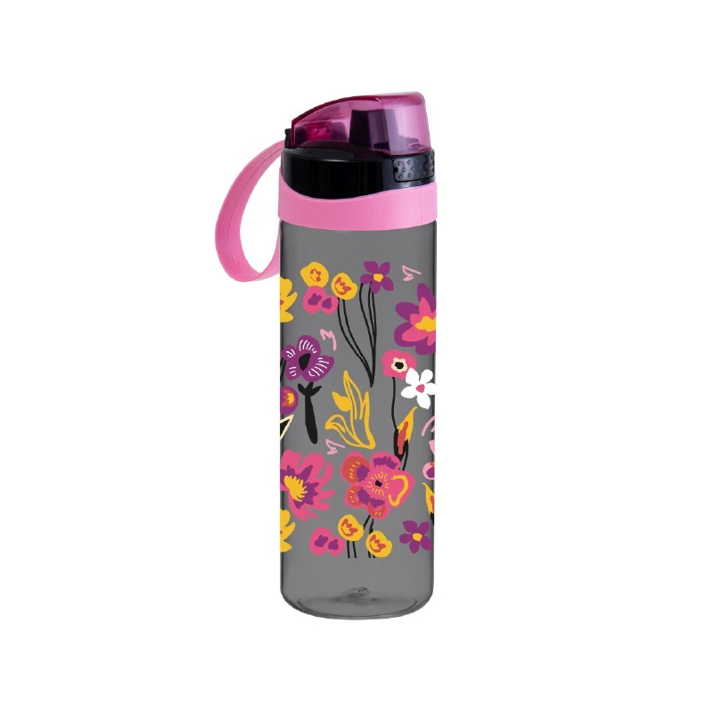 Herevin Sports Bottle-PC 750ml Colours Flowers 161670-054