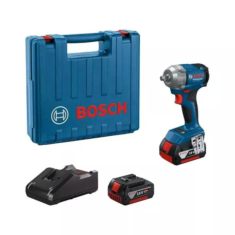 Bosch Cordless Impact Wrench, 18V, 131mm Head Size, Multiple Torque Settings, Brushless Motor, Compact Design PRO GDS 18V-350