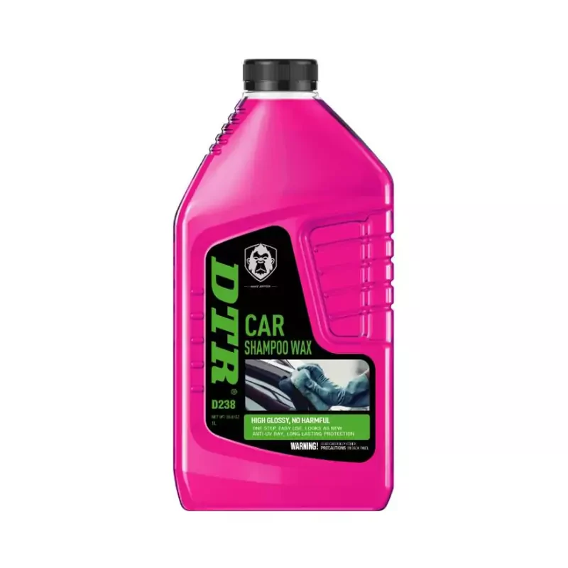 DTR Car Shampoo Wax 1L High Glossy, No Harmful D238