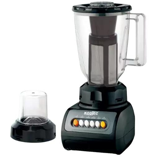 Kodtec 4-in-1 Multi-Function Blender 800W Powerful Motor, 1.5L Durable Jar, Grinding, Mixing, Blending & Juicing Solution, Heavy Duty Kitchen Blender KT-4007BL