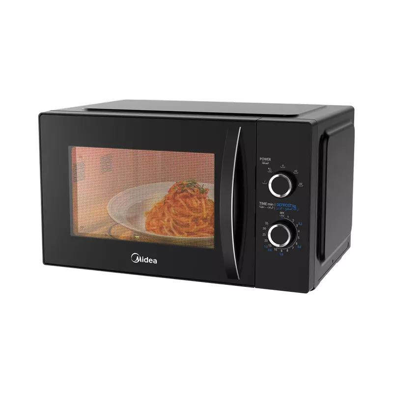 Midea Mechanical Solo Microwave Oven, 25L, 800W, 5 Power Levels, MM8P022KG-B