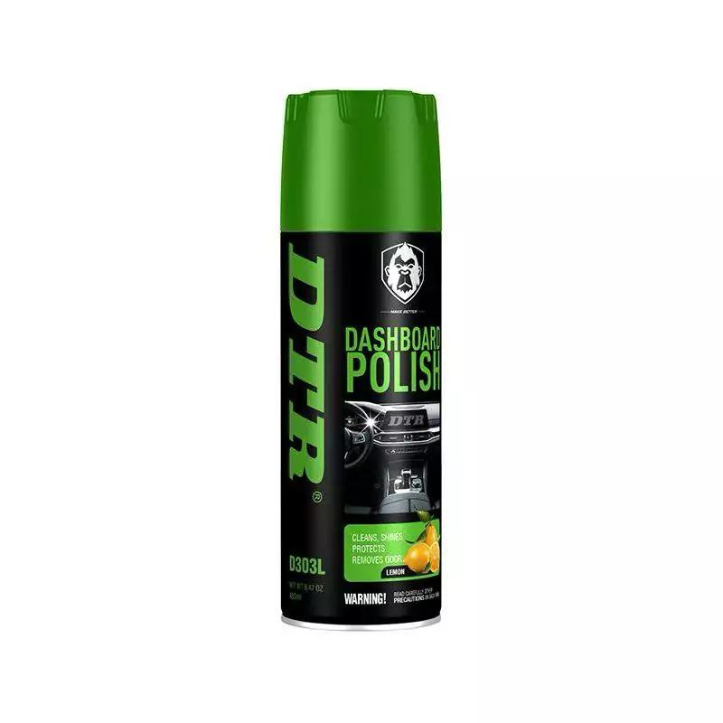 DTR Dashboard Polish 450ml Cleans, Shines, Protects, Removes Odor D303