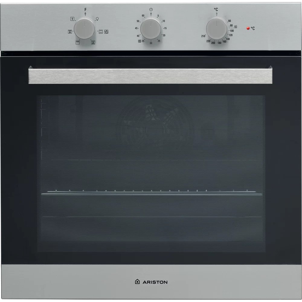 ARISTON 60CM BULT-IN MULTIFUNCTION OVEN, INTEGRATED VENTILATION, CONVENTIONAL OVEN, STAINLESS STEEL FA3 50 (IX)A