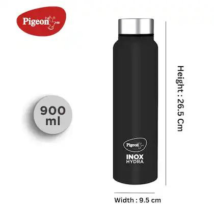 Pigeon Inox Hydra Plus Water Bottle 900ml – BPA-Free, Leak-Proof Stainless Steel Bottle for Daily Use 19004305