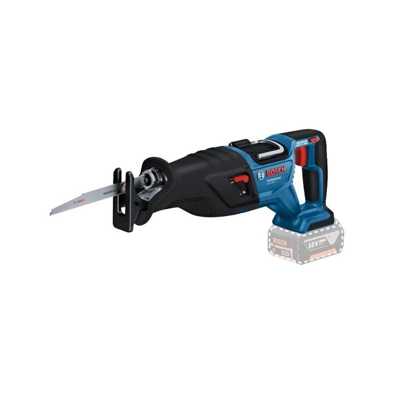 Bosch Cordless Reciprocating Saw with 1 x Reciprocating Saw Blade S 123 XF, GSA 185‐LI