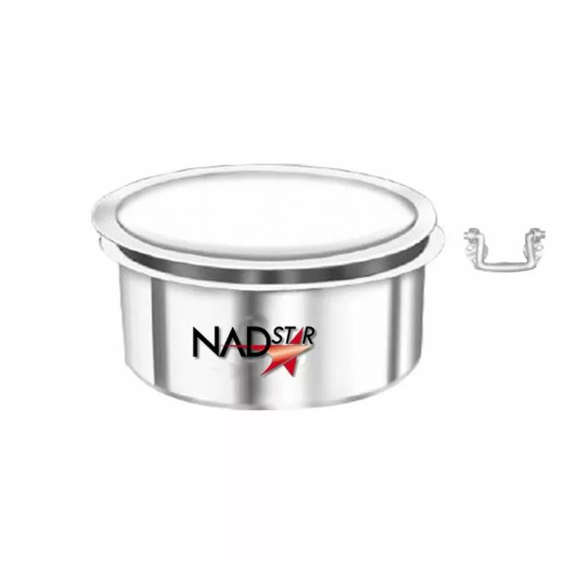 Nadstar8 Aluminium Sufuria with Lid & Handle 42