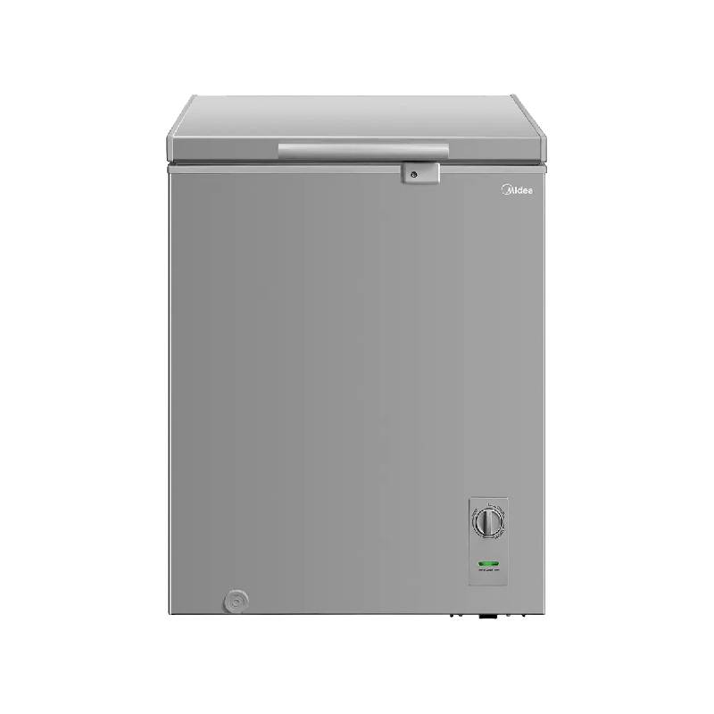 Midea Chest Freezer 142L, Outside Condenser, Lock & Key, Grey  MDRC207FZG43NGG