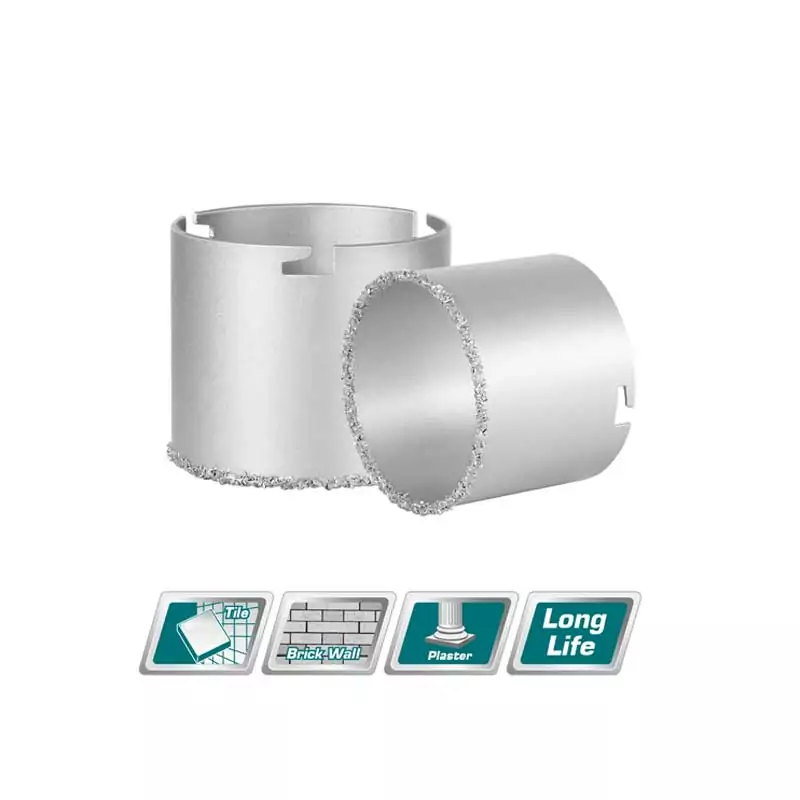 Total Hole Saw 67mm Carbide Gritted TAC440671
