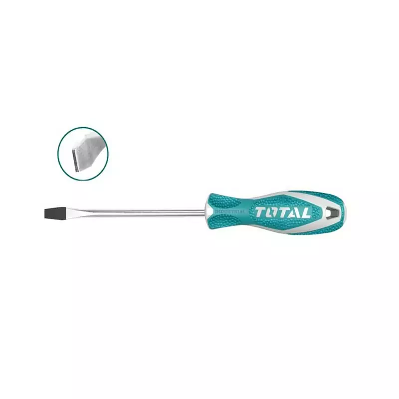 Total Slotted Screwdriver Length 125mm THT2156