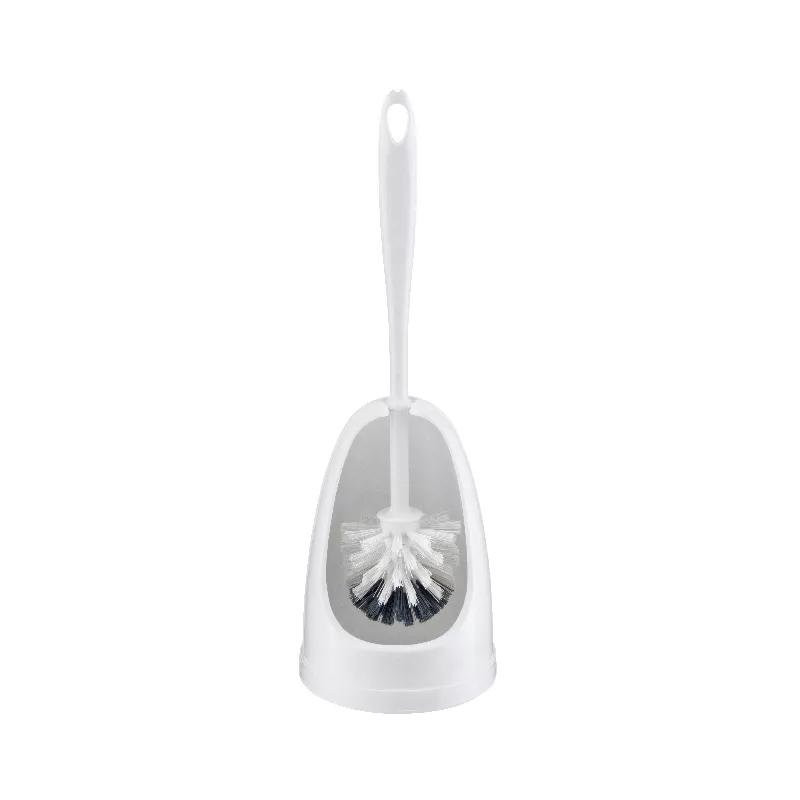 Arix Toilet Set Brush with Container, Hygienic and Compact, Easy to Clean TK0682 Pack of 2