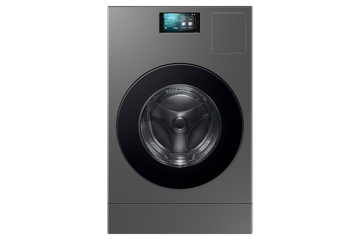 25.0 kg AI Enabled Washer Dryer Combo with Heat Pump Technology, WD25DB8995BZ Dark Silver 25.0 Kg Black WD25DB8995BZ