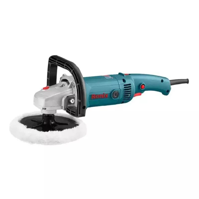 Ronix Electric Polisher 1400W, 180mm Wheel Diameter, Variable Speed, Ergonomic D-Handle 6112