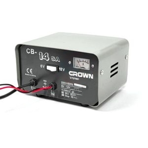 Crown 6-12V 65W Car Battery Charger CT37001