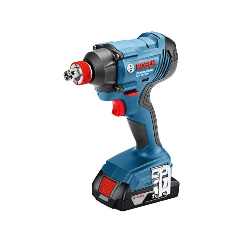 Bosch Cordless Impact Wrench & Screwdriving, 2 X 3.0 C, GDX 180‐LI