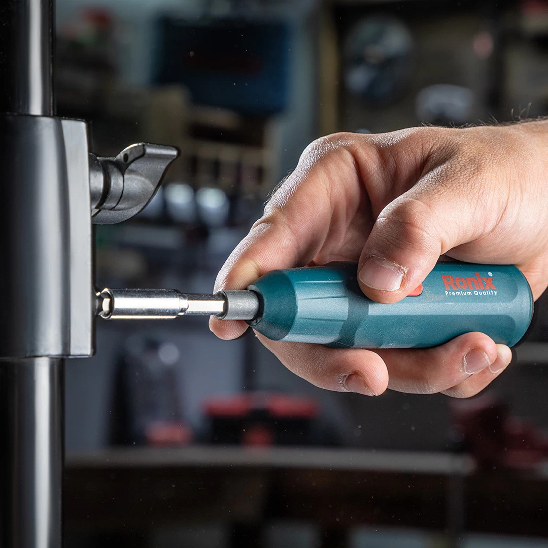 Ronix Cordless Screw Driver 3.6V with Bit Set 8590