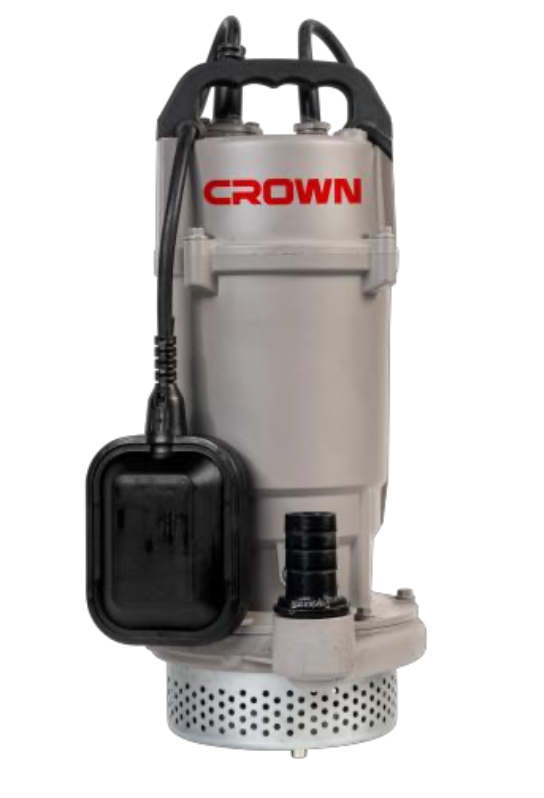 CROWN CT35085 550W Submersible Water Pump, 220–240V 50Hz, 7.2 m³/h Flow, 20.5 m Head, IP68 Rated