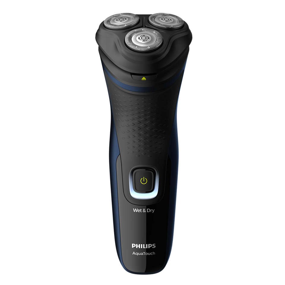 Philips Premium Shaver for Men With PowerCut Blades, LED Indicator, Used For Both Dry and Wet Shaving, Easy Maneuverability - Model S1323/45