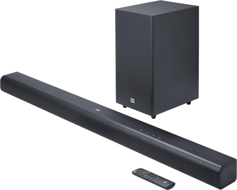 JBL Cinema SB580 3.1 Channel Soundbar with Virtual Dolby Atmos and Wireless Subwoofer - JBLSB580BLKUK, Black