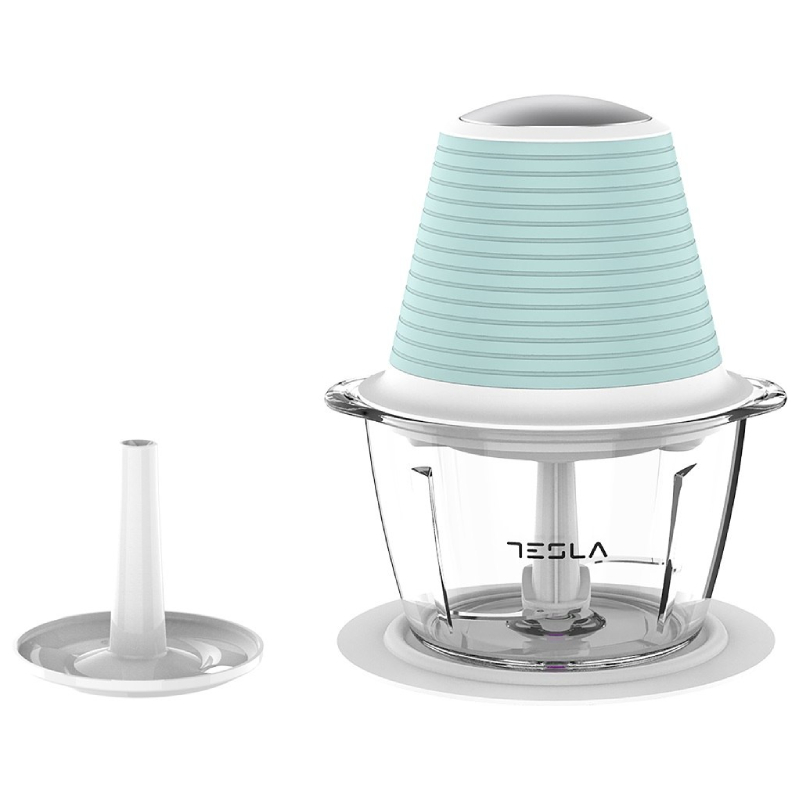 Tesla Glass Chopper 1L 350W – The Delight Collection Powerful Food Chopper for Kitchen FC510BWS