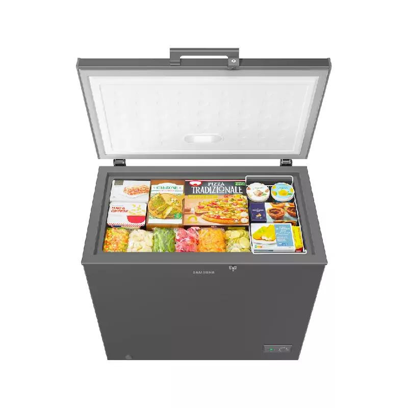 Samsung 198L Chest Freezer with Power Freeze Function, Digital Inverter Technology, Dark Gray F20V1GAGH