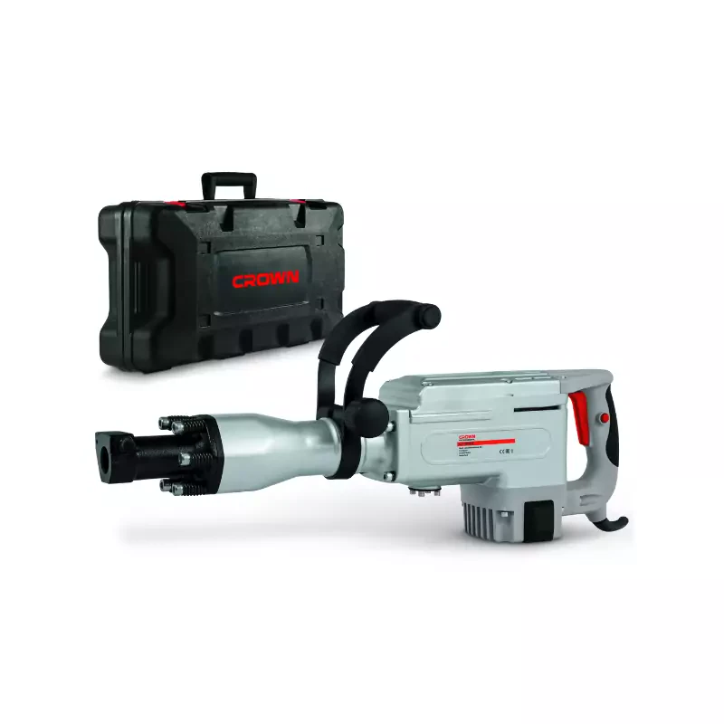 Crown Demolition Breaker Chipping Hammer 1700W, 1300 BPM, Impact Force 45J CT18024 BMC