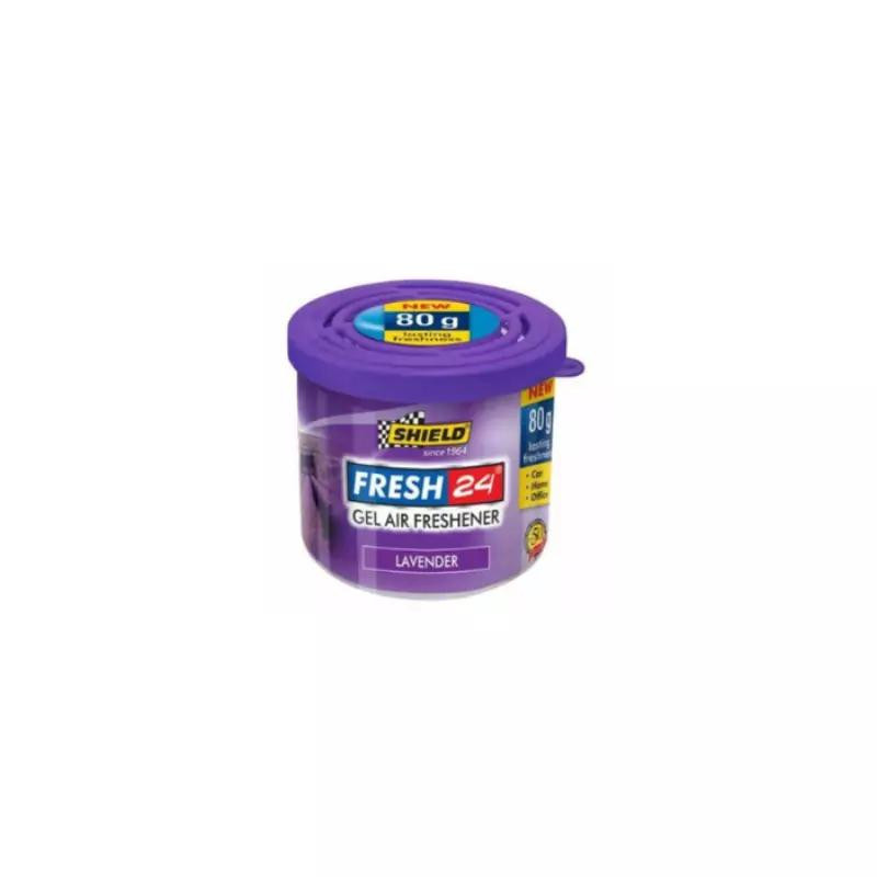 Shield-Auto Fresh 24 Gel Air Freshner Lavender 80g SH917