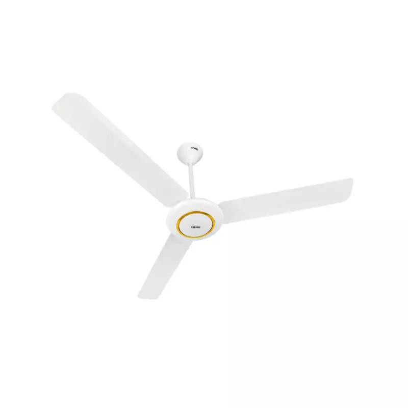 Geepas Ceiling Fan with 5 Speed Regulator Control, 56", White, GF3012