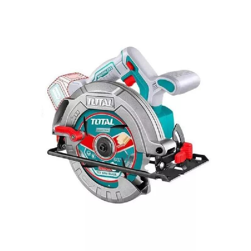 Total Cordless Circular Saw 20V with 185mm Blade, Battery & Charger TSLI18513