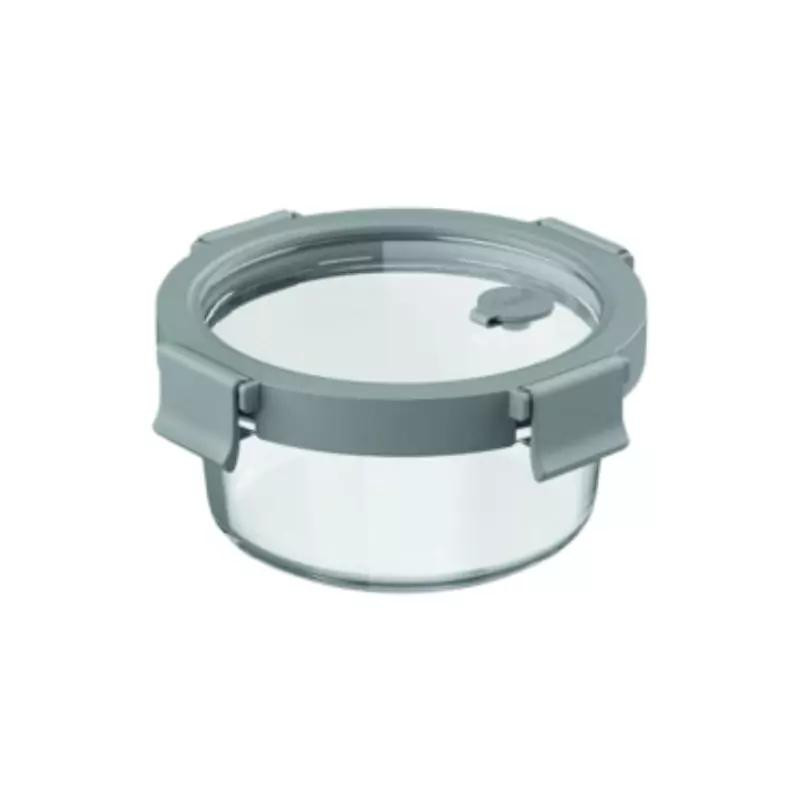 Ocean Rego Food Container Box, Round, Arctic Grey 400ml 4GP004C014C03