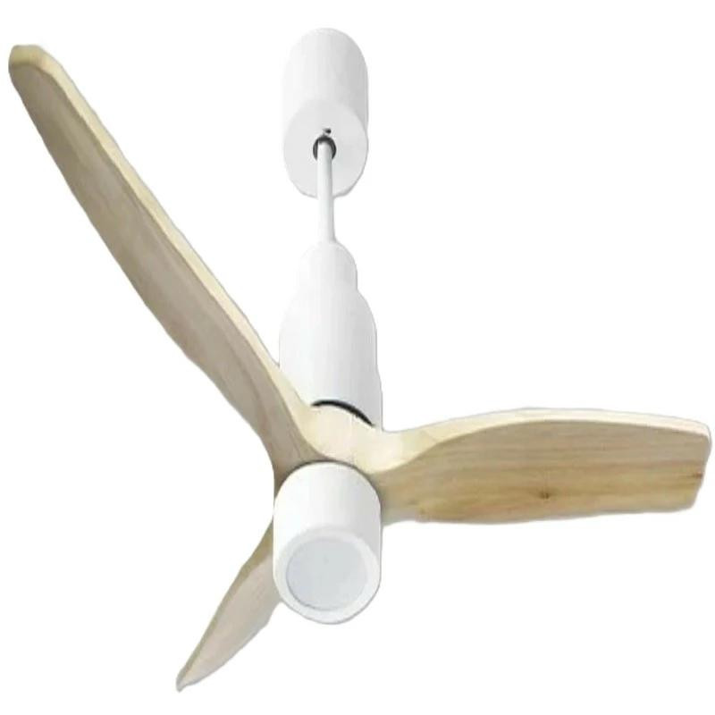 Commercial Electric LED Ceiling Fan 52" Solid Wood Blades, 35W DC Motor, Remote Control DCF-TB52181L
