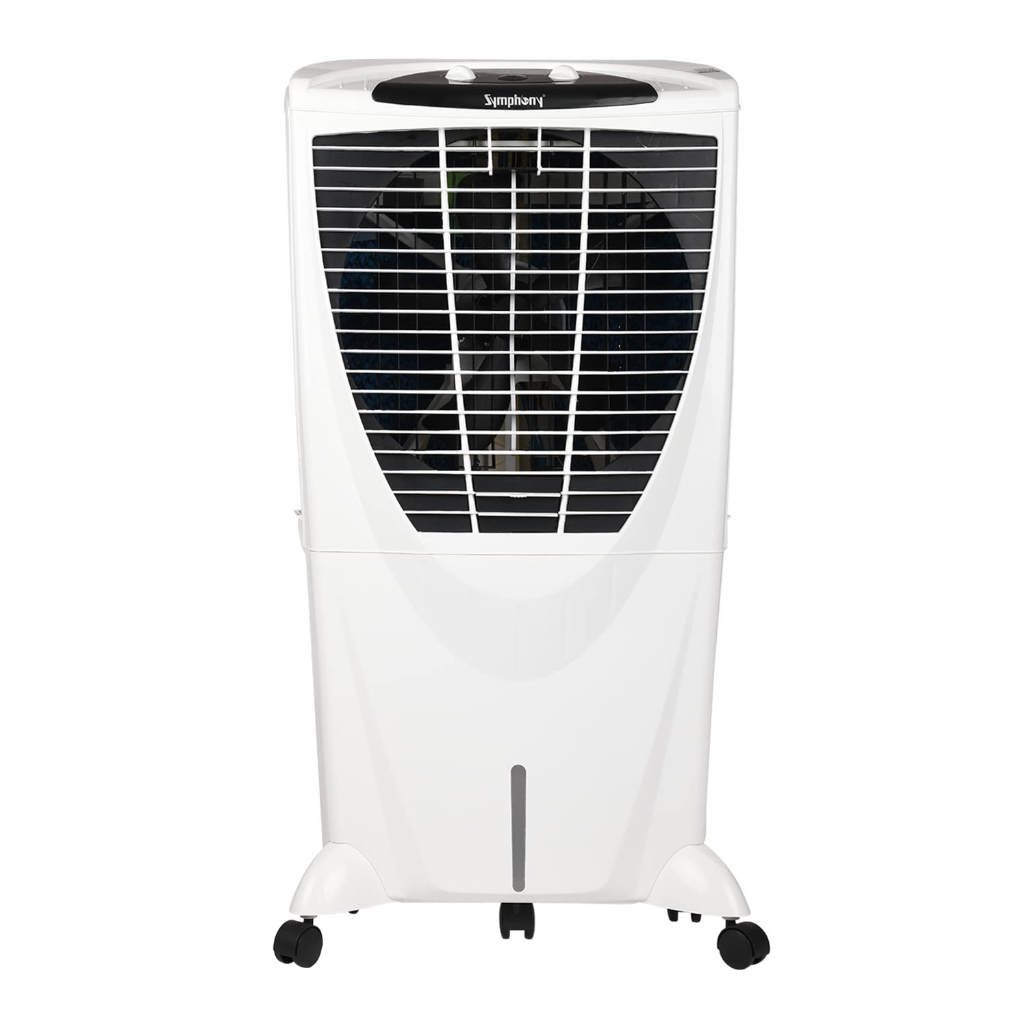 Symphony Winter 80 XL Desert Air Cooler for Home with Powerful Fan, Honeycomb Pads, i-Pure Technology and Low Power Consumption (80L, White)