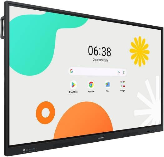 Samsung 75 Inch Interactive E-Board Android with Built-in Camera LH75WAFPLGCXUE