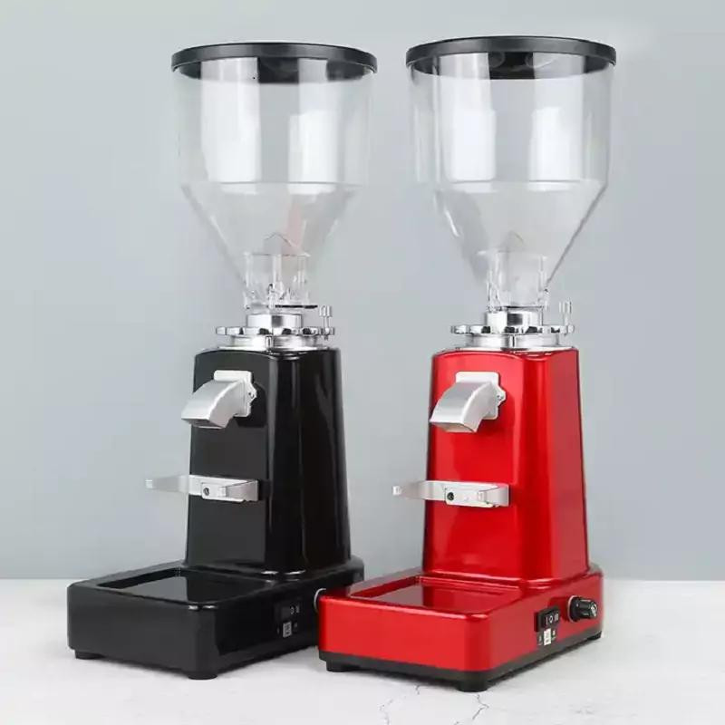 Commercial Electric Coffee Grinder 1.5L Hopper, 60mm Stainless Steel Burrs, 200W NB-019