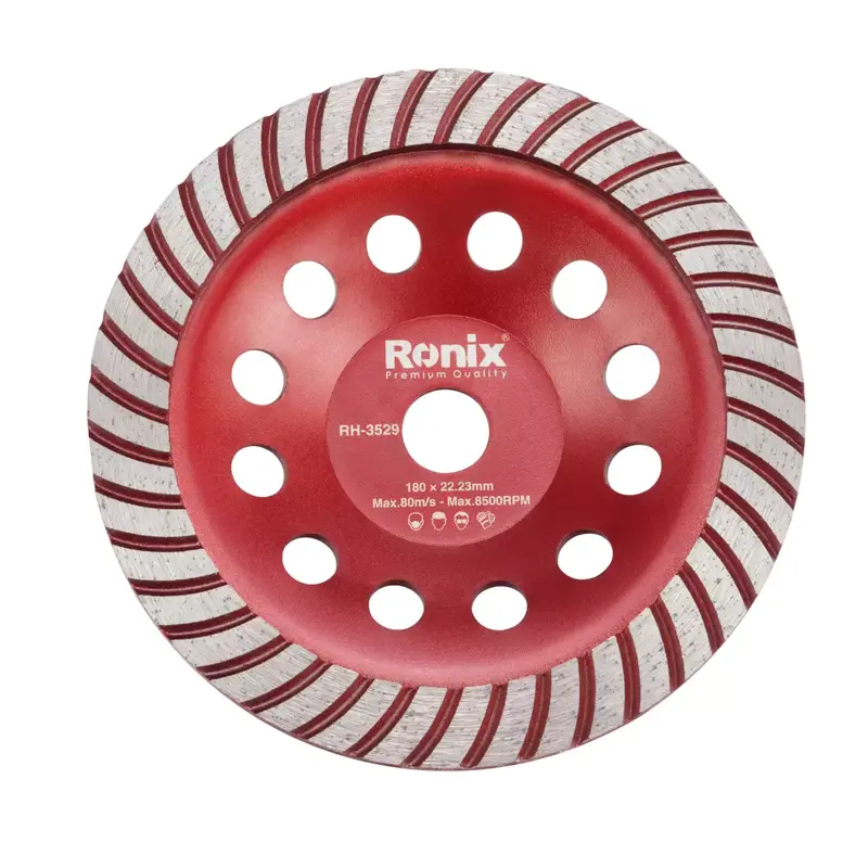 Ronix Turbo Diamond Cup Grinding Wheel 180x22.2mm RH-3529