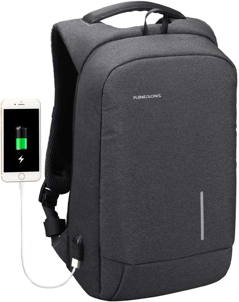 Kingsons 15.6" Anti Theft Series LAPTOP BACKPACK KS3149W Tanzania - Black
