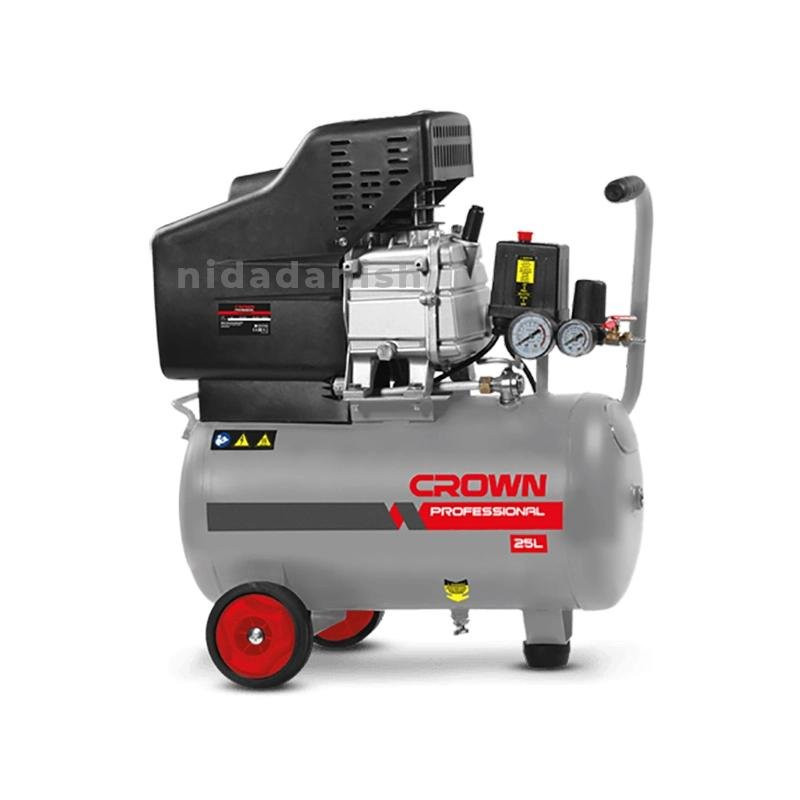Crown Direct Air Compressor 25L 2hp CT36028