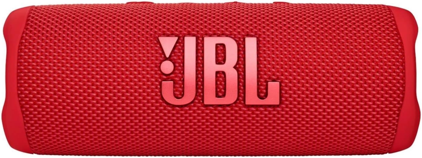 JBL Flip 6 - Portable Bluetooth Speaker, powerful sound and deep bass, IPX7 waterproof, 12 hours of playtime, JBL PartyBoost for multiple speaker pairing for home, outdoor and travel (Red)