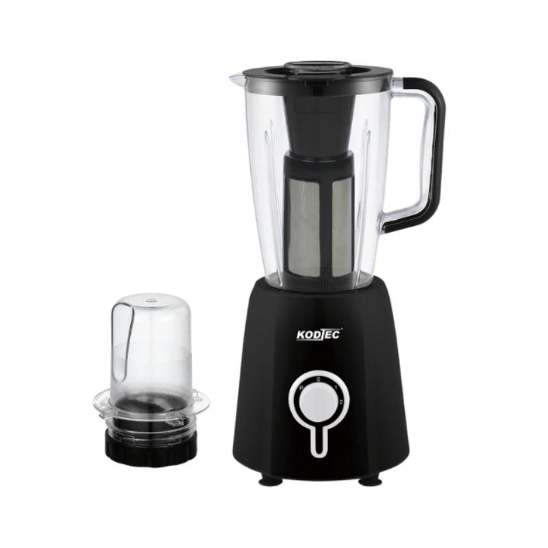 Kodtec 4-in-1 Multi-Function Blender – 1000W Powerful Motor, 2.0L Large Capacity Jar, Grinding, Mixing, Blending & Juicing Solution, Heavy Duty Kitchen Blender KT-4012BL