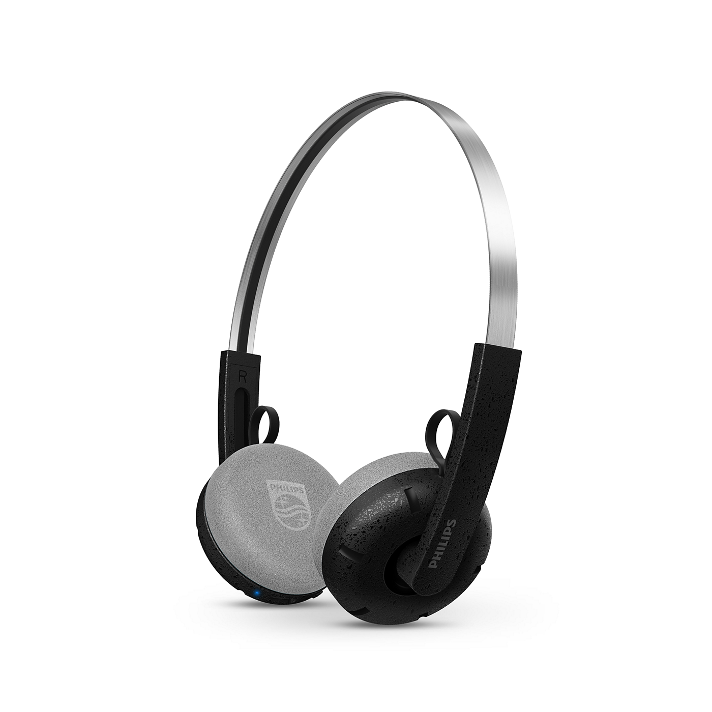 Philips Wireless On-Ear Bluetooth 5.4 Retro “Cassette-Style” Headphones with 40mm Dynamic Drivers, 26H Playtime, Fast Charging (15 Min = 6H), Deep Bass, USB-C Charging for Music, Calls, Travel & Everyday TAH2000BK/97
