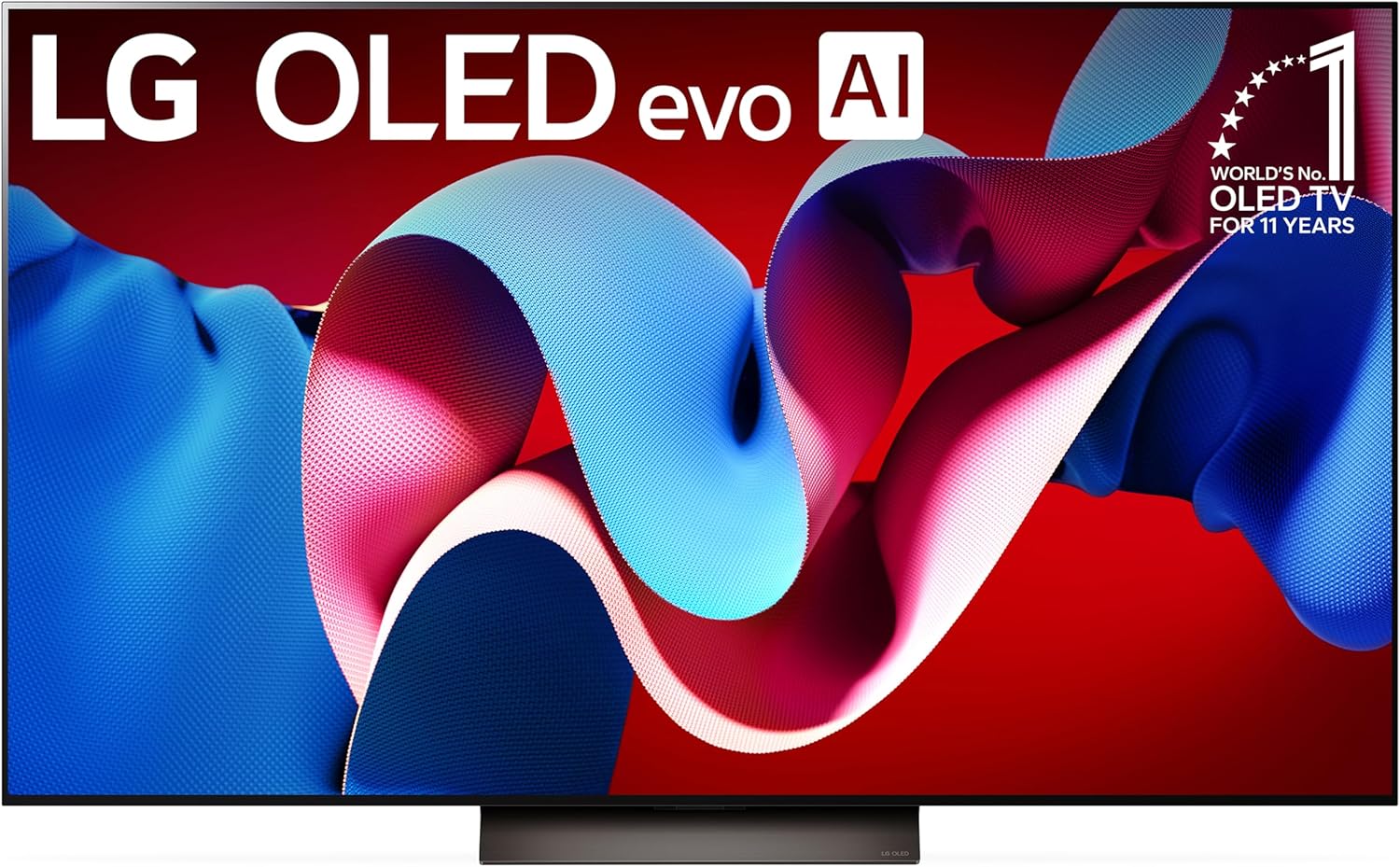 LG 65 Inch Class OLED evo C4 4K Smart TV With Netflix, Youtube 65C4