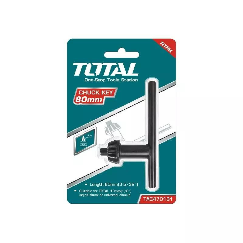 Total Chuck Key 80mm for 13mm Key Chuck TAC470131