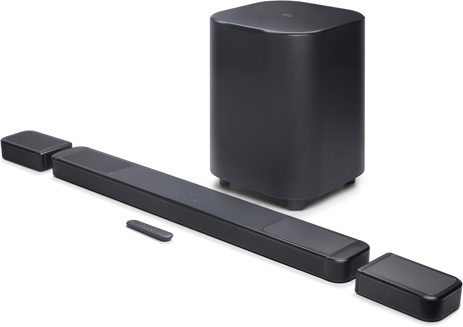 JBL Bar 1300XMK2-11.1.4 Channel soundbar System with Detachable Surround Speakers & Dolby Atmos® & DTS:X®, 2470W max Output Power & a 12" Wireless subwoofer (Black)