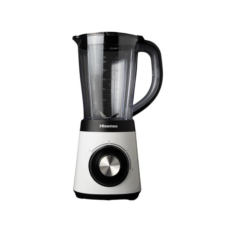 HISENSE Table Blender Pulse Operation, Quad-Blade-White-HB501LBW