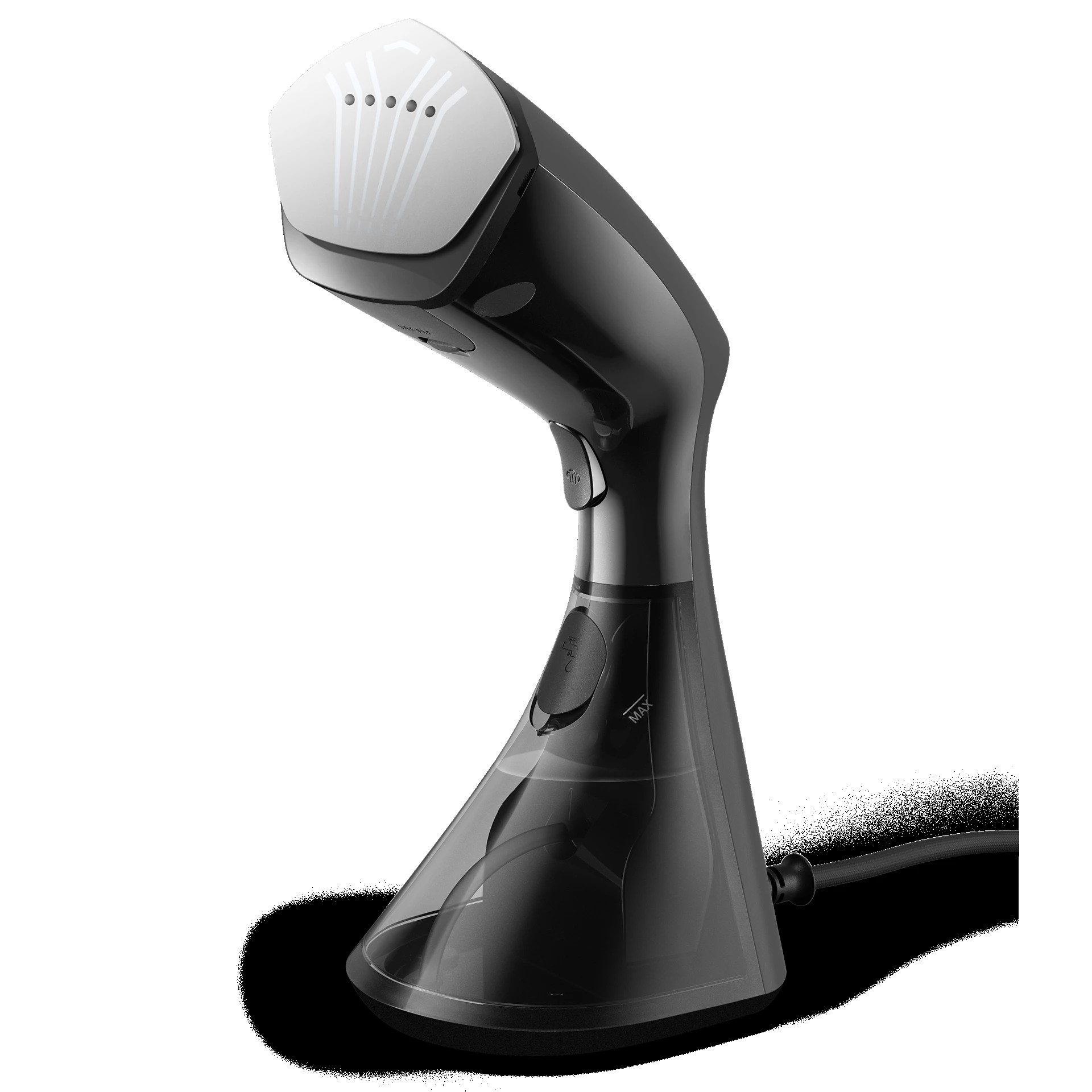 Philips Handheld Garment Steamer - 1600W, 230ML, Horizontal & Vertical Steaming, Black - GC800/86