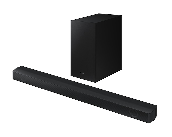 Samsung B-series Soundbar, B550, 2.1 ch, Subwoofer, Dolby Audio/DTS Virtual:X, Bass Boost, Adaptive Sound Lite, HW-B550/ZN