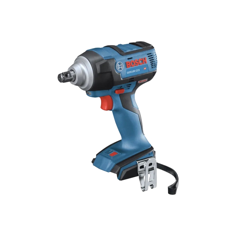 Bosch Impact Wrench, 1/2 Inch For Small Cars, Pick Ups, GDS 18