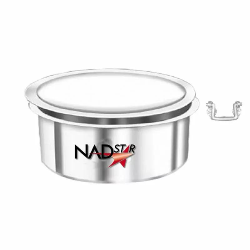 Nadstar8 Aluminium Sufuria with Lid & Handle 46