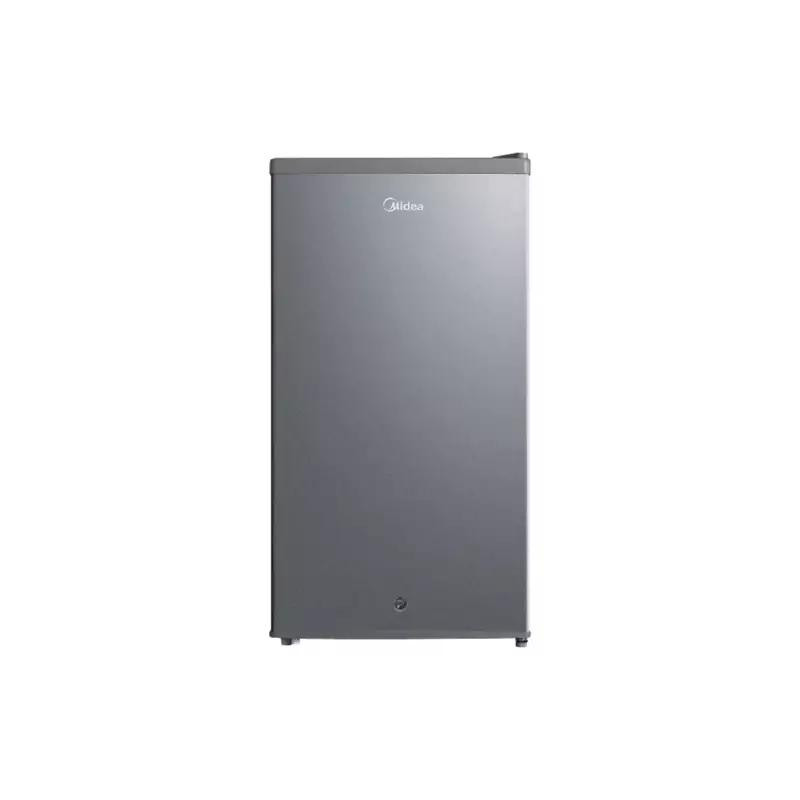 Midea 85L Single Door Bar Fridge with Lock, Silver - MDRD133FGG50