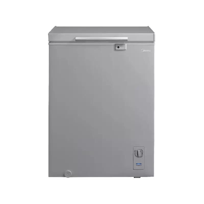 Midea Chest Freezer 143L with Inverter Quattro, Multi-Angle Hover Door, D+Cooling, 120 Hours Backup, GMCC Compressor MDRC265FZG43D